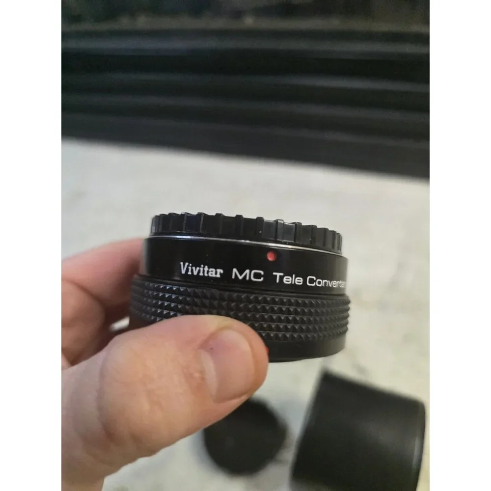 VIVITAR MC converter 3x lens, for Pentax K / PK- mount camera 3x-22